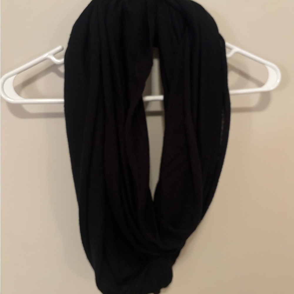 Aldo Black Infinity Scarf - Lightweight Loop Wrap